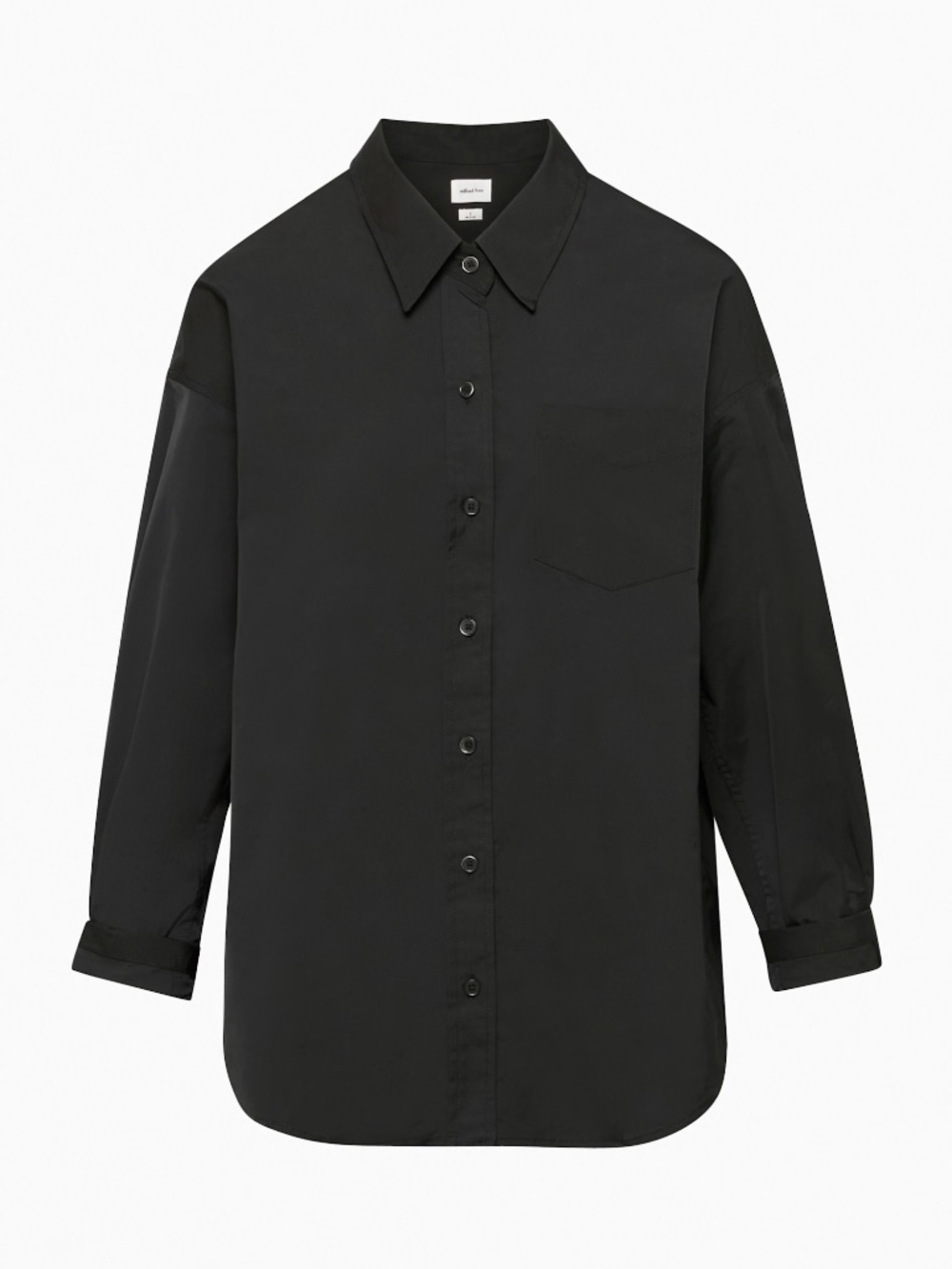 Wilfred Free Relaxed Button Down Shirt in Black